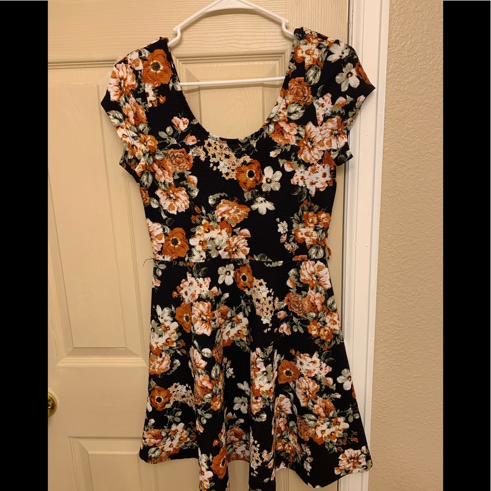 Floral Skater Dress